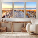 Ocean Sunset Wall Art Canvas Print – Nautical Beach by MyGreatCanvas | Canvas Wall Art Prints | Photo Prints & Wall Decor