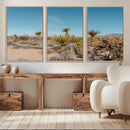 Joshua Tree Wall Art Canvas Print – Framed Desert Landscape