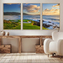 Pebble Beach Golf Links Wall Art Canvas Print – Iconic by MyGreatCanvas | Canvas Wall Art Prints | Photo Prints & Wall Decor