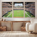 Chicago Bears Soldiers Field Wall Art Canvas Print – Framed