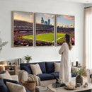 Chicago Bears Soldiers Field Wall Art Canvas Print – Framed