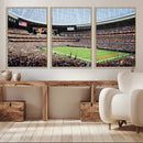 Chicago Bears Soldiers Field Wall Art Canvas Print – Framed