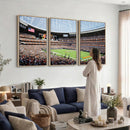 Chicago Bears Soldiers Field Wall Art Canvas Print – Framed