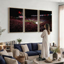 William Brice Stadium Wall Art Print – Baseball Game Room
