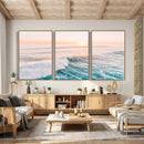 Sunset Surfing Wall Art Canvas Print, Ocean Wave Surfer with by MyGreatCanvas | Canvas Wall Art Prints | Photo Prints & Wall Decor