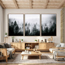 Foggy Forest Wall Art Canvas Print – Mountain Woodland by MyGreatCanvas | Canvas Wall Art Prints | Photo Prints & Wall Decor