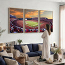 Dooley Stadium Wall Art, Sports Arena Canvas Print, Dooley