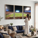 Dooley Stadium Wall Art, Sports Arena Panoramic Canvas