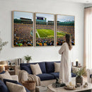 Green Bay Packers Lambeau Field Stadium Wall Art Canvas