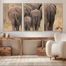 Wild Elephant Wall Art Canvas Print by MyGreatCanvas | Canvas Wall Art Prints | Photo Prints & Wall Decor