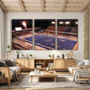 Boise State Stadium Large Wall Art Canvas Print for Living by MyGreatCanvas | Canvas Wall Art Prints | Photo Prints & Wall Decor