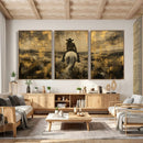 Cowgirl Wall Art Canvas Print, Western Horse Rider Wall Art, by MyGreatCanvas | Canvas Wall Art Prints | Photo Prints & Wall Decor