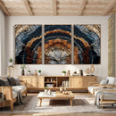 Abstract Wood Grain Canvas Print, Tree Ring Pattern Wall by MyGreatCanvas | Canvas Wall Art Prints | Photo Prints & Wall Decor