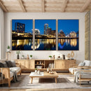 Austin Skyline Wall Art Canvas Print, Austin Downtown Night by MyGreatCanvas | Canvas Wall Art Prints | Photo Prints & Wall Decor