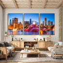 Chicago Wall Art Canvas Print, Chicago City Downtown Night by MyGreatCanvas | Canvas Wall Art Prints | Photo Prints & Wall Decor