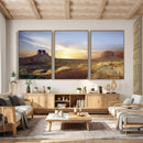 Monument Valley Desert Wall Art Canvas Print, Southwest by MyGreatCanvas | Canvas Wall Art Prints | Photo Prints & Wall Decor