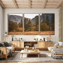 Yosemite Valley Autumn Forest Landscape Wall Art Canvas by MyGreatCanvas | Canvas Wall Art Prints | Photo Prints & Wall Decor