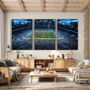 Detroit Lions Stadium Wall Art Canvas Print, Football Field by MyGreatCanvas | Canvas Wall Art Prints | Photo Prints & Wall Decor