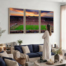 Oklahoma Sooners Stadium Wall Art Canvas Print, College