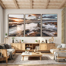 Rocky Coast Ocean Sunset Wall Art Canvas Print, Dramatic by MyGreatCanvas | Canvas Wall Art Prints | Photo Prints & Wall Decor