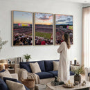 Donald W. Reynolds Razorback Stadium Wall Art Canvas Print –