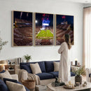 Oklahoma Memorial Stadium Wall Art Canvas Print – Oklahoma