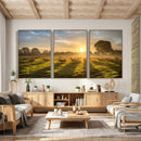 Sheep Wall Art Canvas Print – Rural Farm Animal Artwork by MyGreatCanvas | Canvas Wall Art Prints | Photo Prints & Wall Decor