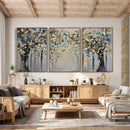 Golden Butterfly Tree Abstract Wall Art Canvas Print, Modern by MyGreatCanvas | Canvas Wall Art Prints | Photo Prints & Wall Decor