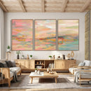 Abstract Pastel Landscape Wall Art Canvas Print – Soft Pink by MyGreatCanvas | Canvas Wall Art Prints | Photo Prints & Wall Decor
