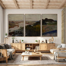 Jacek Malczewski - Landscape at the Vistula Wall Art Canvas by MyGreatCanvas | Canvas Wall Art Prints | Photo Prints & Wall Decor