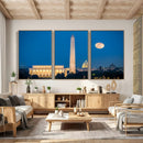 Washington DC Skyline Wall Art Canvas Print – Lincoln by MyGreatCanvas | Canvas Wall Art Prints | Photo Prints & Wall Decor