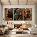 Abstract Afro American Women Wall Art Canvas Print by MyGreatCanvas | Canvas Wall Art Prints | Photo Prints & Wall Decor