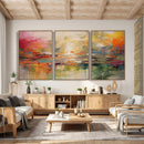 Colorful Abstract Canvas Wall Art — Large Textured Oil by MyGreatCanvas | Canvas Wall Art Prints | Photo Prints & Wall Decor