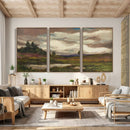 Gustav Macoun Heathland Canvas Print, Czech Landscape Oil by MyGreatCanvas | Canvas Wall Art Prints | Photo Prints & Wall Decor