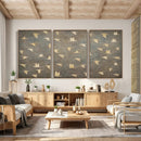 Flying Birds Canvas Wall Art, Vintage Bird Flock Pattern by MyGreatCanvas | Canvas Wall Art Prints | Photo Prints & Wall Decor