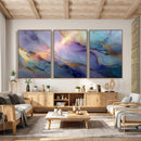 Colorful Abstract Canvas Wall Art Print, Vibrant Popup Color Art Print