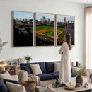 Chicago Cubs Baseball Team Print - Wrigley Field Stadium