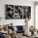 Old Pair of Mens Skates Wall Art Canvas, Men Skates Wall Art