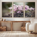 Pink Wild Flower Canvas Print by MyGreatCanvas | Canvas Wall Art Prints | Photo Prints & Wall Decor