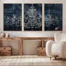 Dark Chandelier Wall Art Canvas Print by MyGreatCanvas | Canvas Wall Art Prints | Photo Prints & Wall Decor