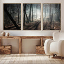 Dark Family and Tree Wall Art Canvas Print by MyGreatCanvas | Canvas Wall Art Prints | Photo Prints & Wall Decor