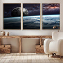 Space and Planet Canvas Print by MyGreatCanvas | Canvas Wall Art Prints | Photo Prints & Wall Decor