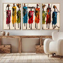 Abstract African Women Wall Art Canvas Print by MyGreatCanvas | Canvas Wall Art Prints | Photo Prints & Wall Decor