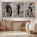 African American Wall Art – Elegant African Women Canvas