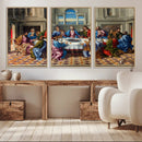 The Last Supper Multi Panel Canvas Wall Art by MyGreatCanvas | Canvas Wall Art Prints | Photo Prints & Wall Decor