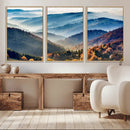 Mountains Forest Autumn Wall Art Canvas Print by MyGreatCanvas | Canvas Wall Art Prints | Photo Prints & Wall Decor