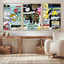 Graffiti Wall Art – Colorful Urban Street Canvas Print, by MyGreatCanvas | Canvas Wall Art Prints | Photo Prints & Wall Decor