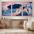 Santorini Island Wall Art Canvas Print by MyGreatCanvas | Canvas Wall Art Prints | Photo Prints & Wall Decor