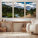 San Juan Nal Forest Wall Art Landscape Canvas Print