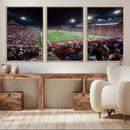 Mississippi State Bulldogs Stadium Wall Art Canvas Print –